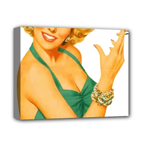 Woman 792872 1920 Deluxe Canvas 14  X 11  (stretched) by vintage2030