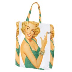 Woman 792872 1920 Giant Grocery Tote by vintage2030