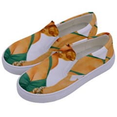 Woman 792872 1920 Kids  Canvas Slip Ons by vintage2030