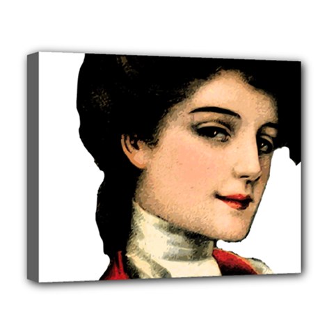 Lady 1032898 1920 Deluxe Canvas 20  X 16  (stretched) by vintage2030