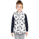 Pointing finger pattern Kid s Hooded Puffer Vest View1