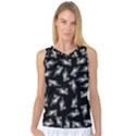 Pointing finger pattern Women s Basketball Tank Top View1