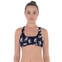 Pointing finger pattern Got No Strings Sports Bra View1