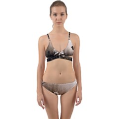 Wolfs Wrap Around Bikini Set by Valentinaart