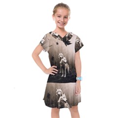 Wolfs Kids  Drop Waist Dress