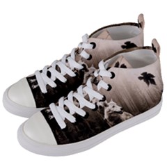 Wolfs Women s Mid-top Canvas Sneakers