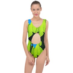 Window Of Opportunity Center Cut Out Swimsuit by FunnyCow