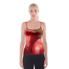 Three Red Apples Spaghetti Strap Top by FunnyCow