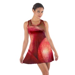 Three Red Apples Cotton Racerback Dress by FunnyCow