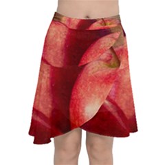 Three Red Apples Chiffon Wrap by FunnyCow