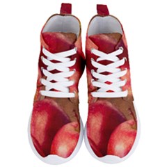 Three Red Apples Women s Lightweight High Top Sneakers by FunnyCow