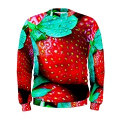 Red Strawberries Men s Sweatshirt by FunnyCow