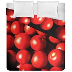 Pile Of Red Tomatoes Duvet Cover Double Side (california King Size) by FunnyCow