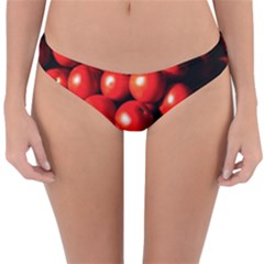 Pile Of Red Tomatoes Reversible Hipster Bikini Bottoms by FunnyCow