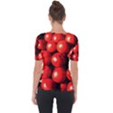 Pile Of Red Tomatoes Short Sleeve Top View2