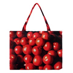 Pile Of Red Tomatoes Medium Tote Bag by FunnyCow