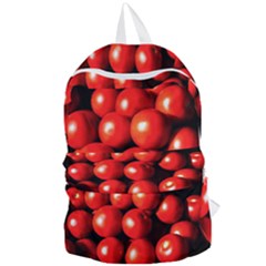 Pile Of Red Tomatoes Foldable Lightweight Backpack by FunnyCow