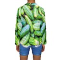 Pile Of Green Cucumbers Kids  Long Sleeve Swimwear View2