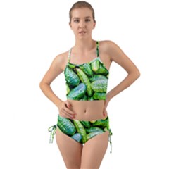 Pile Of Green Cucumbers Mini Tank Bikini Set by FunnyCow