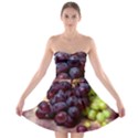 Red And Green Grapes Strapless Bra Top Dress View1