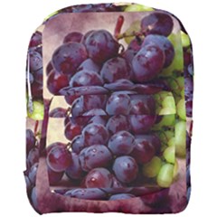 Red And Green Grapes Full Print Backpack by FunnyCow