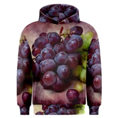 Red And Green Grapes Men s Overhead Hoodie by FunnyCow