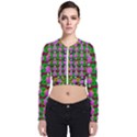 Roses And Other Flowers Love Harmony Zip Up Bomber Jacket View1