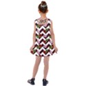 Cat Rose Chevron Kids  Cross Back Dress View2