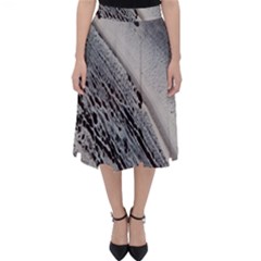 Black And White Folding Skater Skirt by WILLBIRDWELL