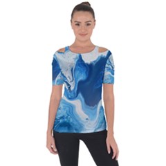 Cobalt Short Sleeve Top by WILLBIRDWELL