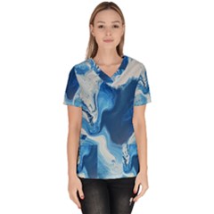 Cobalt Scrub Top by WILLBIRDWELL