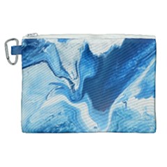 Cobalt Canvas Cosmetic Bag (xl) by WILLBIRDWELL