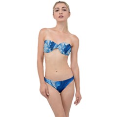 Cobalt Classic Bandeau Bikini Set by WILLBIRDWELL