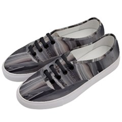 Black Marble Women s Classic Low Top Sneakers by WILLBIRDWELL