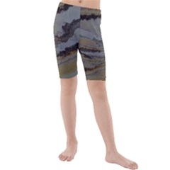 Gold Seam 2 Kids  Mid Length Swim Shorts by WILLBIRDWELL