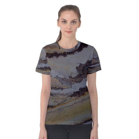 Gold Seam 2 Women s Cotton Tee by WILLBIRDWELL