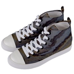 Gold Seam 2 Women s Mid-top Canvas Sneakers by WILLBIRDWELL