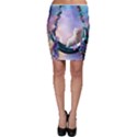 Cute Little Maltese Puppy On The Moon Bodycon Skirt View1