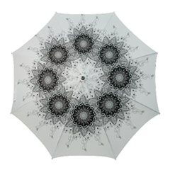 Mandala Misic Golf Umbrellas by alllovelyideas