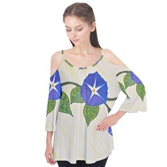 Morning Glory Flutter Tees