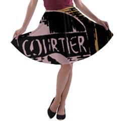 Bottle 1954419 1280 A-line Skater Skirt by vintage2030