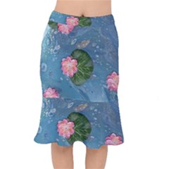 Water Lillies Mermaid Skirt