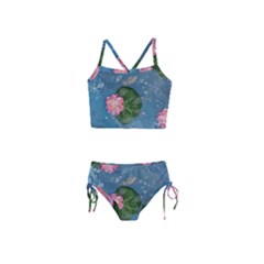 Water Lillies Girls  Tankini Swimsuit