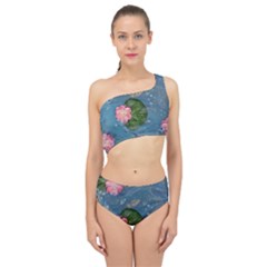 Water Lillies Spliced Up Two Piece Swimsuit