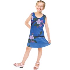 Cherry Blossoms Kids  Tunic Dress