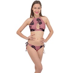 Bottle 1954414 1280 Cross Front Halter Bikini Set by vintage2030