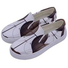 Air Ship 1300078 1280 Kids  Canvas Slip Ons by vintage2030