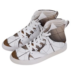 Air Ship 1300078 1280 Men s Hi-top Skate Sneakers by vintage2030