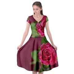 Rose 693152 1920 Cap Sleeve Wrap Front Dress