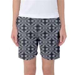 Monochrome Centipede Arabesque Women s Basketball Shorts by linceazul